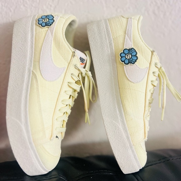 Nike Blazer Low Platform Next Nature 'Flower Power' size 7 US WOMENS - Picture 1 of 15